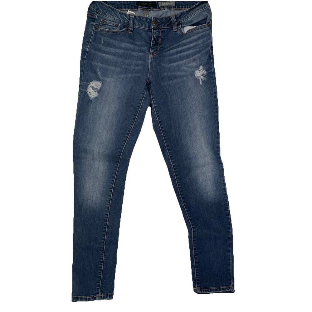 Aeropostale Low Rise Distressed Jeggings Jeans Size 8R